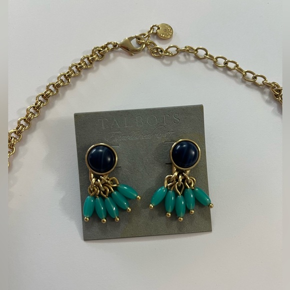 Talbots Earrings and Necklace set - Picture 3 of 5